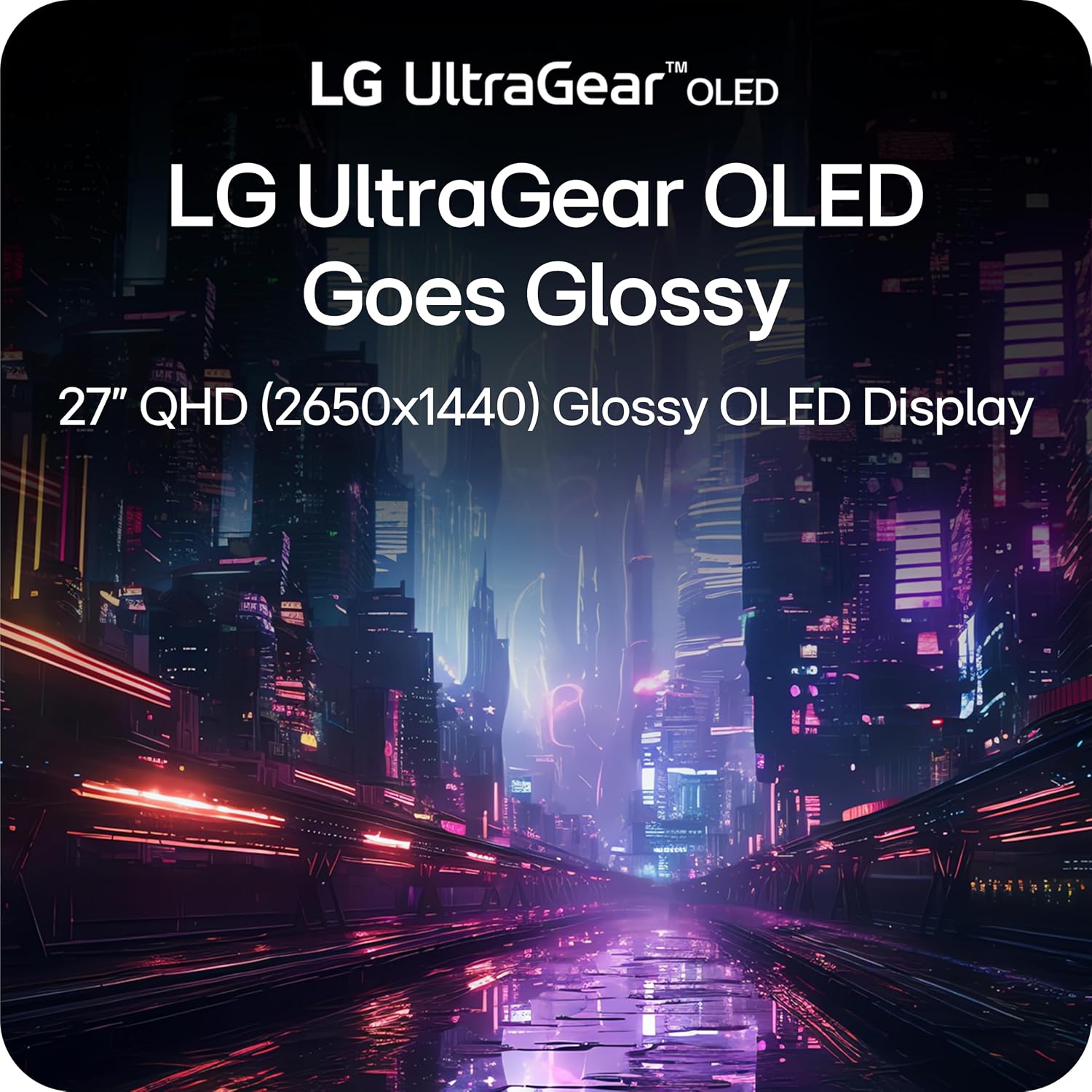 LG 27GX704A-B 27-inch Ultragear QHD (2650x1440) OLED Gaming Monitor 240Hz, 0.03ms, NVIDIA G-Sync Compatible, AMD FreeSync Premium Pro, HDR TrueBlack400, HDMI 2.1, DisplayPort, Black (Renewed)