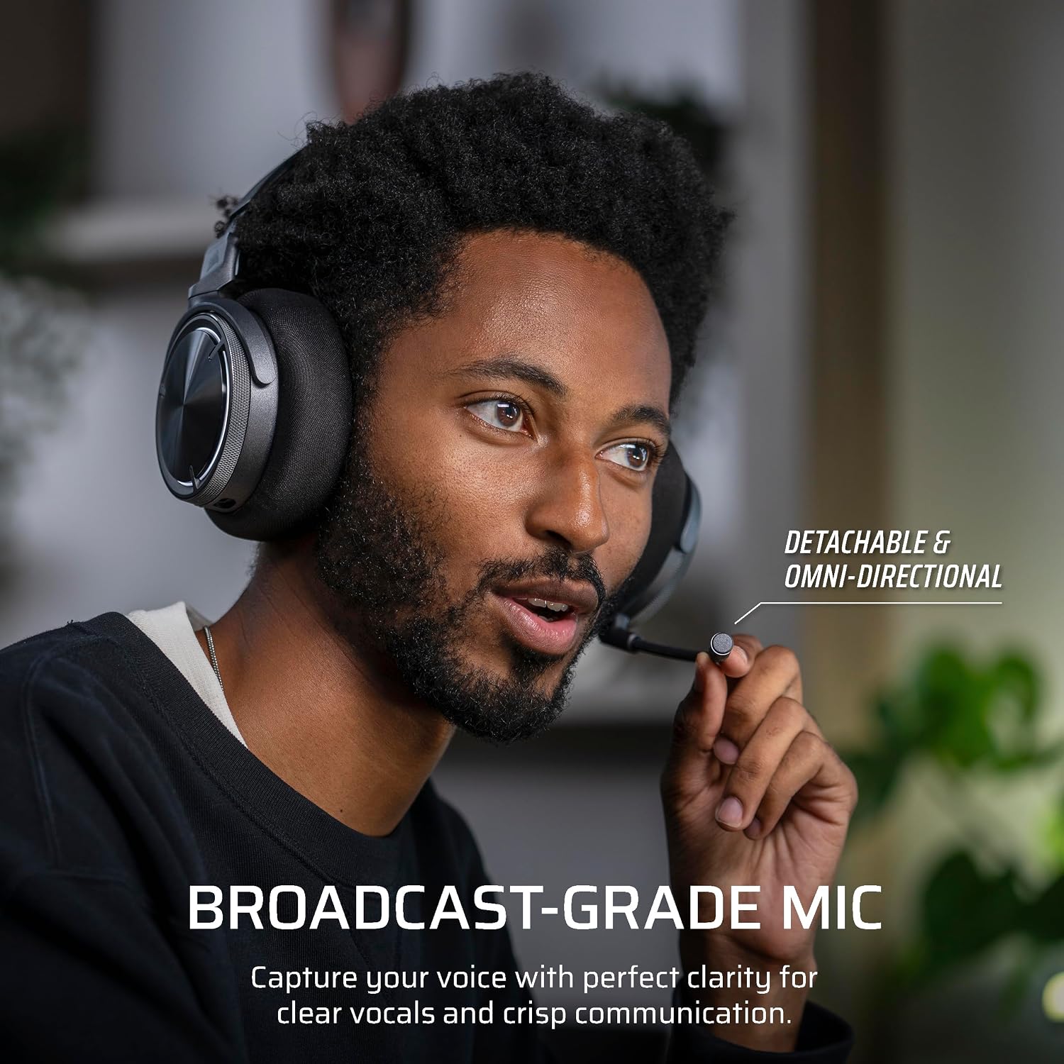 Corsair Virtuoso MAX Wireless Officially Licensed Xbox Series X|S Gaming Headset – Dolby Atmos, Active Noise Cancelling, 2.4GHz Wireless & Bluetooth, Game/Chat Audio Controls, PC – Carbon