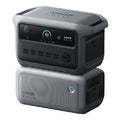 Anker SOLIX C2000 Gen 2 Portable Power Station with Expansion Battery, 2,400W (Peak 4,000W) Solar Generator, Full Charge in 58 Min, 4096wh LiFePO4 Battery for Home Backup, Power Outages, and Camping