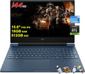 HP Victus 15 Gaming Laptop 15.6' FHD IPS Anti-Glare 144Hz Intel 8-core i5-12450H (Beat i7-11800H) 16GB RAM 512GB SSD GeForce RTX 3050 Backlit B&O Fast Charging Win11 Blue w/ICP Accessory