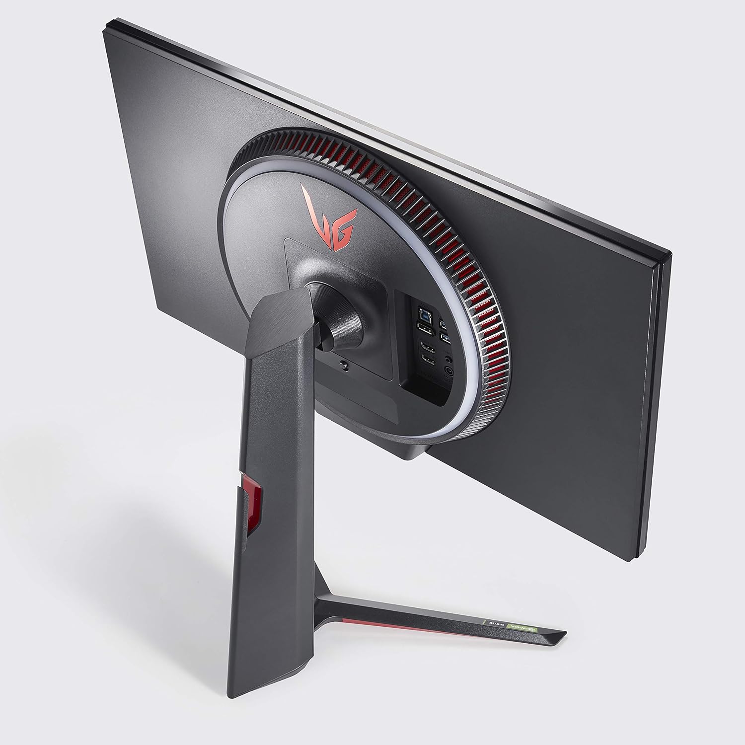 LG 27GN950-B Ultragear Gaming Monitor 27' UHD (3840 x 2160) Nano IPS Display, 1ms Response Time, 144Hz Refresh Rate, G-SYNC Compatibility, AMD FreeSync Premium Pro, Tilt/Height/Pivot Adjustable Stand