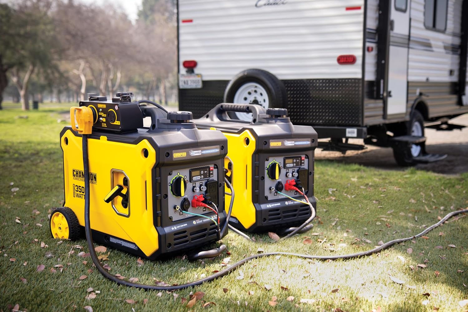 Champion Power Equipment 3500-Watt Portable Inverter Generator with Quiet Technology and CO Shield