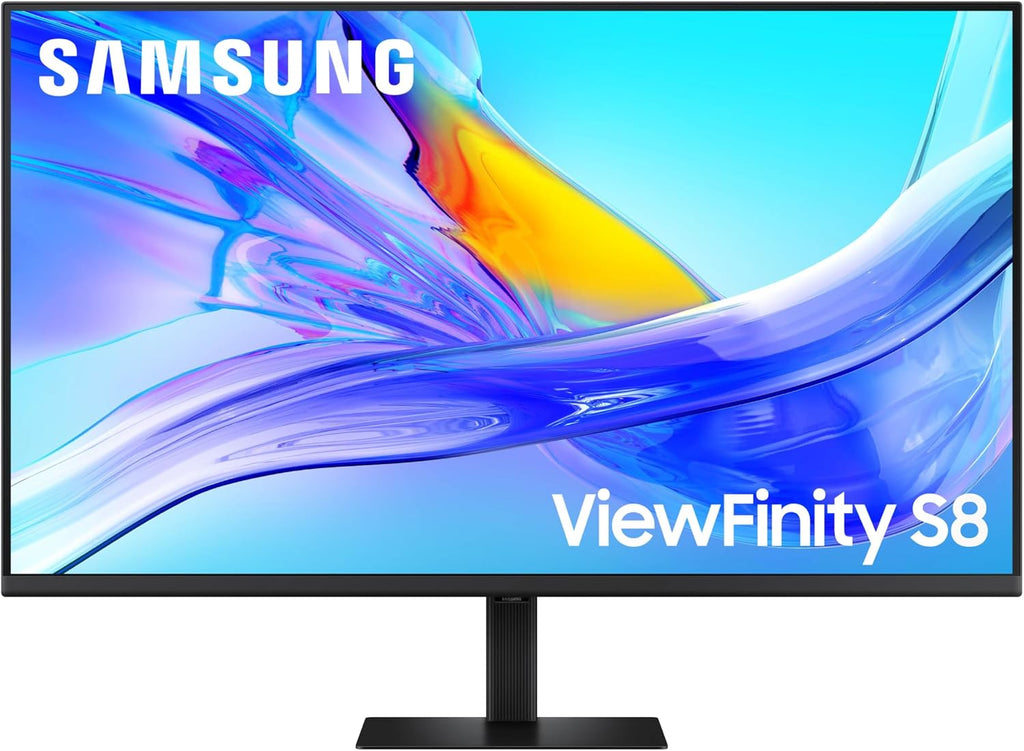 Samsung 37' ViewFinity S8 (S80UD) 4K UHD HDR10 High Resolution Monitor with USB-C and Ergonomic Design, Built-in KVM Switch, Intelligent Eye Care, LS37D800UANXZA, 2025