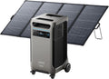Anker SOLIX F3800 Plus Portable Power Station (Upgraded Version) with 400W Bifacial Solar Panel, 3840Wh, 3,200W Solar Input, Generators for Home Use, Works with Generator, For Power Outages
