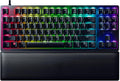 Razer Huntsman V2 TKL Tenkeyless Gaming Keyboard: Fast Linear Optical Switches Gen2 w/Sound Dampeners & 8000Hz Polling Rate - Detachable TypeC Cable - Doubleshot PBT Keycaps - Ergonomic Wrist Rest
