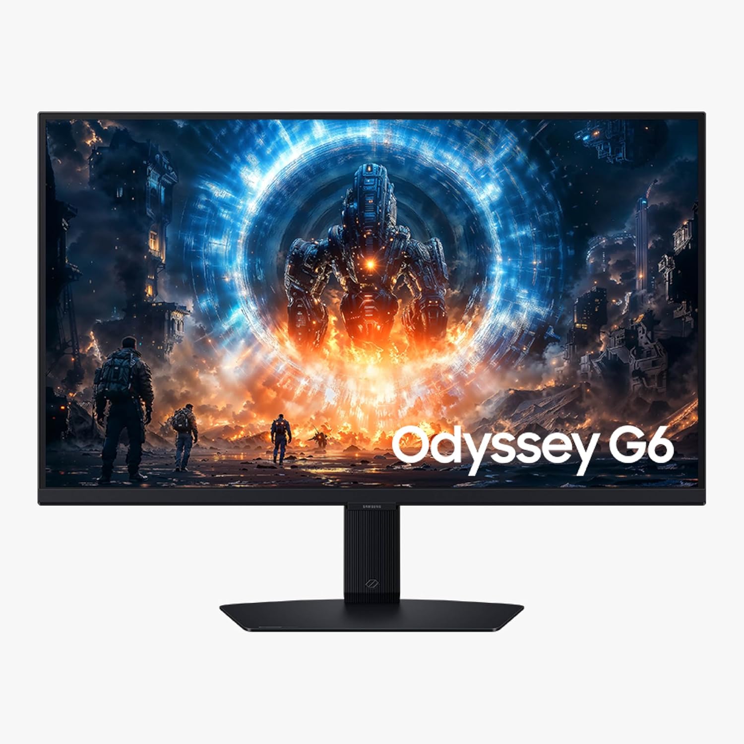 Samsung 27' Odyssey G6 G60F QHD Resolution Gaming Monitor, 350Hz Refresh Rate, Fast IPS Panel, VESA DisplayHDR™ 400, NVIDIA G-Sync Compatible, AMD FreeSync™ Premium, Ergonomic Stand, LS27FG60DENXZA