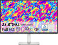 Dell S24 inch Monitor, LED FHD - 100Hz Refresh Rate 15001 Contrast Ratio, AMD FreeSync - VESA, 3H Hardness, Anti-Glare, 2 x HDMI, Ash White