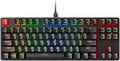 GLORIOUS Custom Gaming Keyboard - GMMK 85% Percent TKL - USB C Wired Mechanical Keyboard - RGB Hot Swappable Switches & Keycaps - Black Metal Top Plate
