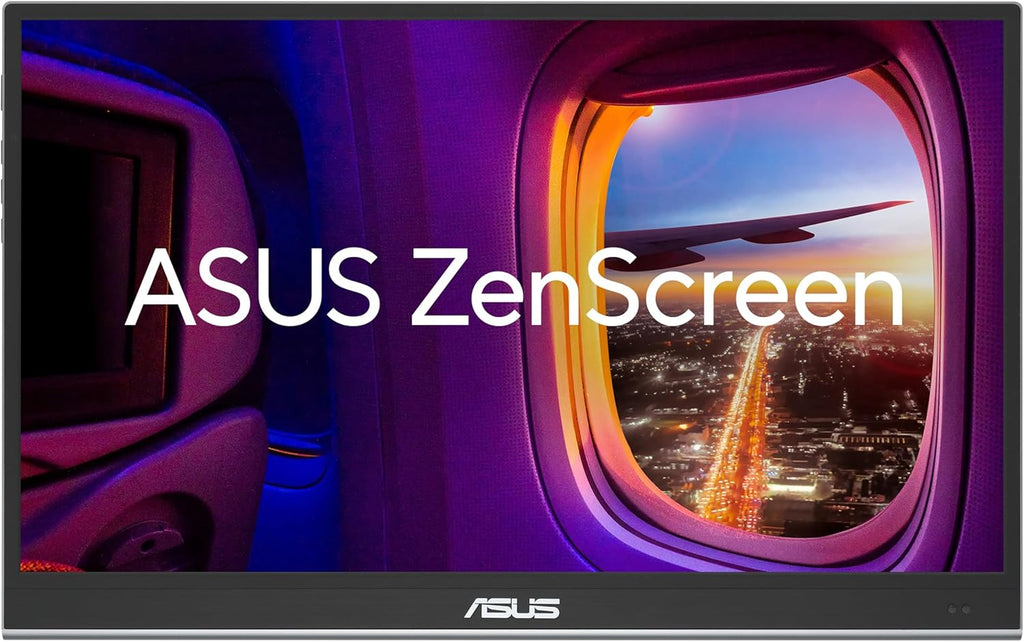 ASUS ZenScreen 16' OLED USB-C portable monitor (MQ16AHE) – Full HD, 100% DCI-P3, 1ms, HDR-10, Mini HDMI, Eye Care, Proximity Sensor, 360° kickstand, Compatible with Laptops, Smartphones, 3 yr warranty