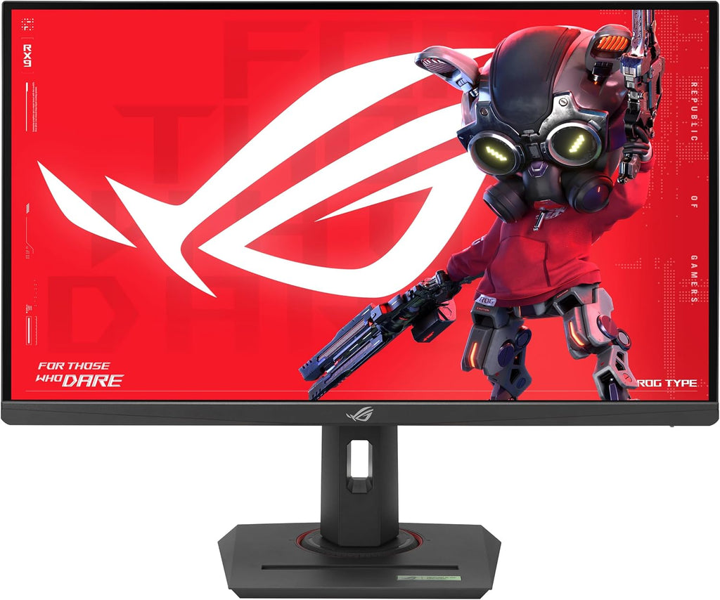 ASUS ROG Strix 27' 1440P USB-C HDR Gaming Monitor (XG27ACG) -QHD, 180Hz, 1ms, Fast IPS, DCI-P3 95%, Extreme Low Motion Blur Sync, G-Sync Compatible, Tripod Socket, Aura Sync, AI Gaming, 3yr Warranty