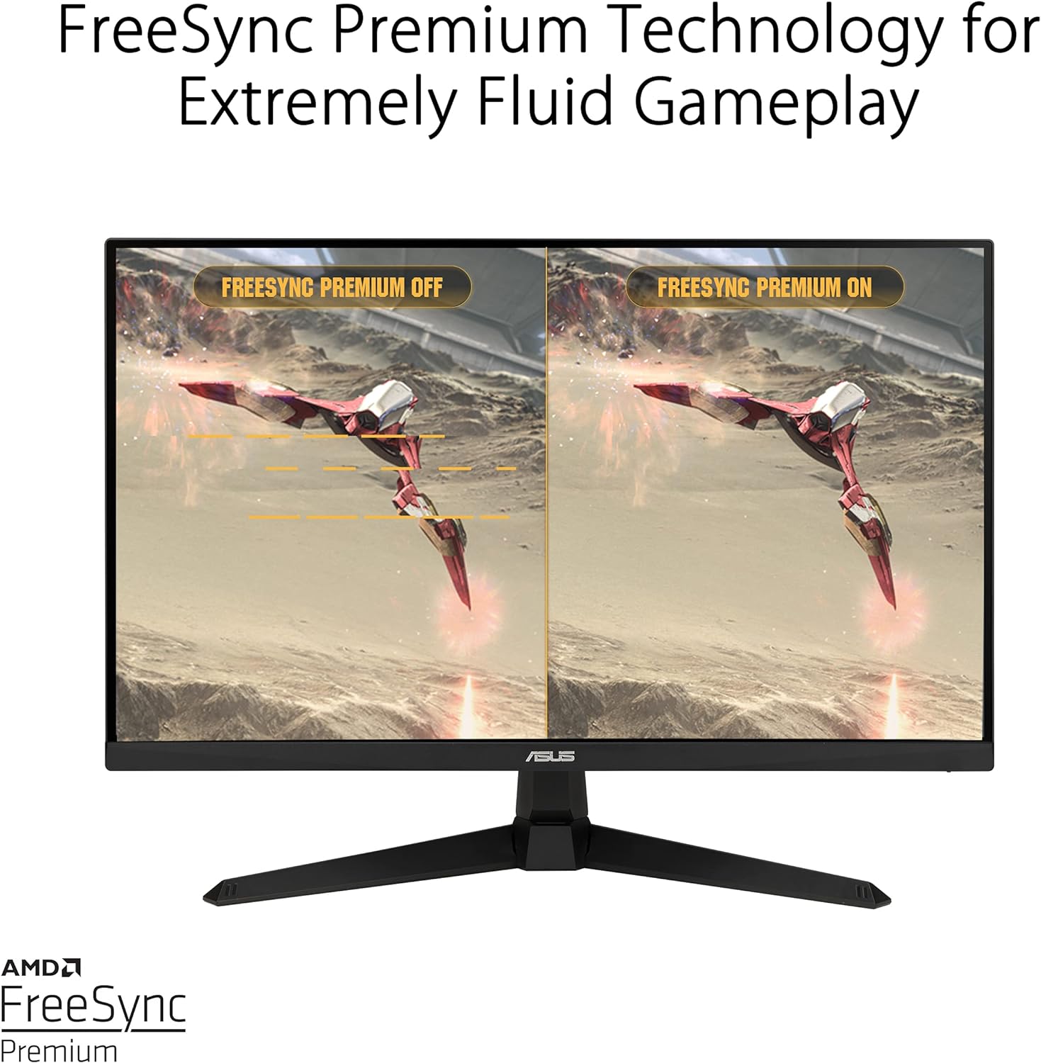 ASUS TUF Gaming 27' 1080P Gaming Monitor (VG277Q1A) - Full HD, 165Hz (Supports 144Hz)(Renewed)