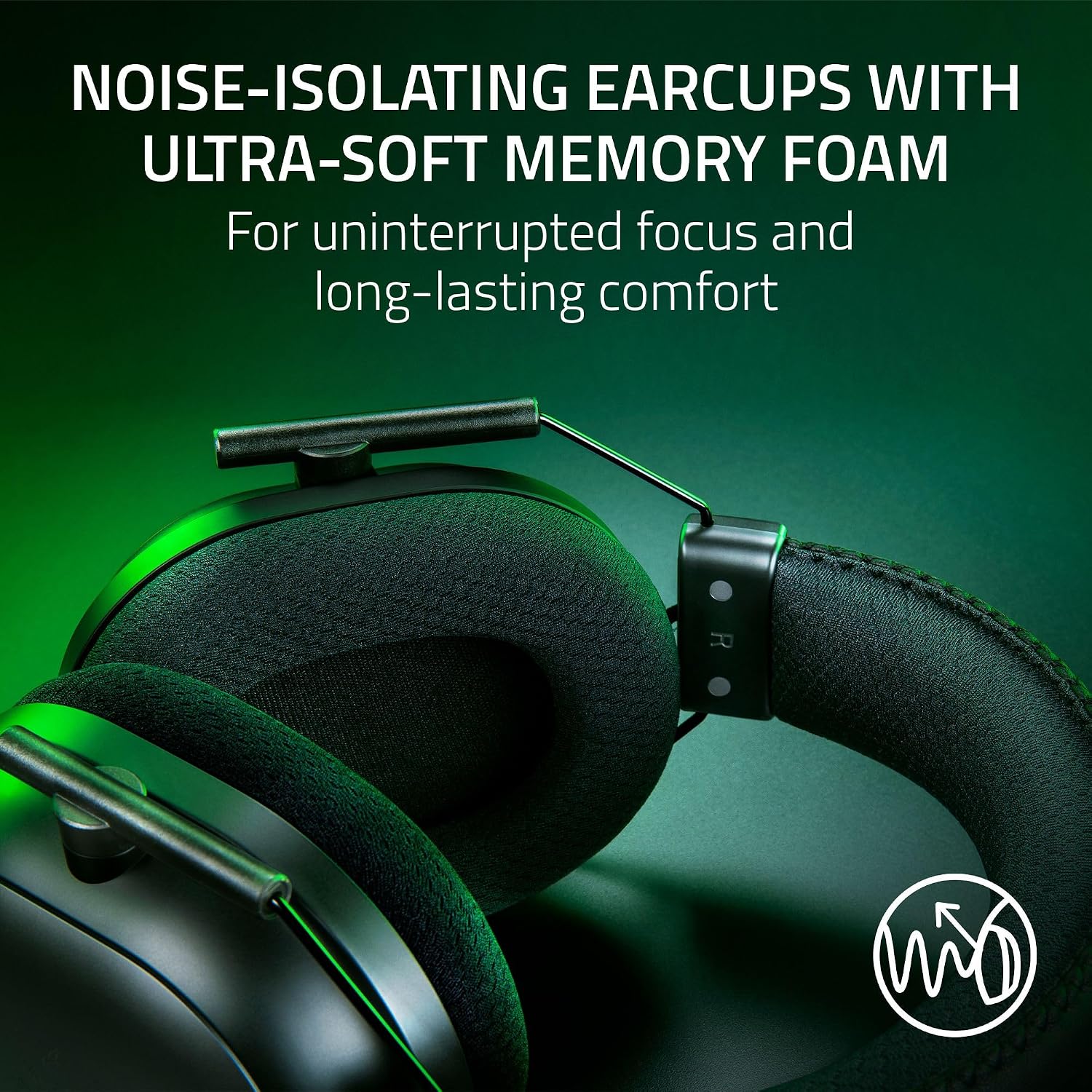 Razer BlackShark V2 Pro Wireless Xbox Gaming Headset: 50mm Drivers - Super Wideband Mic - Noise Isolating Earcups - for Xbox, PS5, Nintendo Switch 2, PC, Mac - Bluetooth, USB-C - 70hr Battery - Black