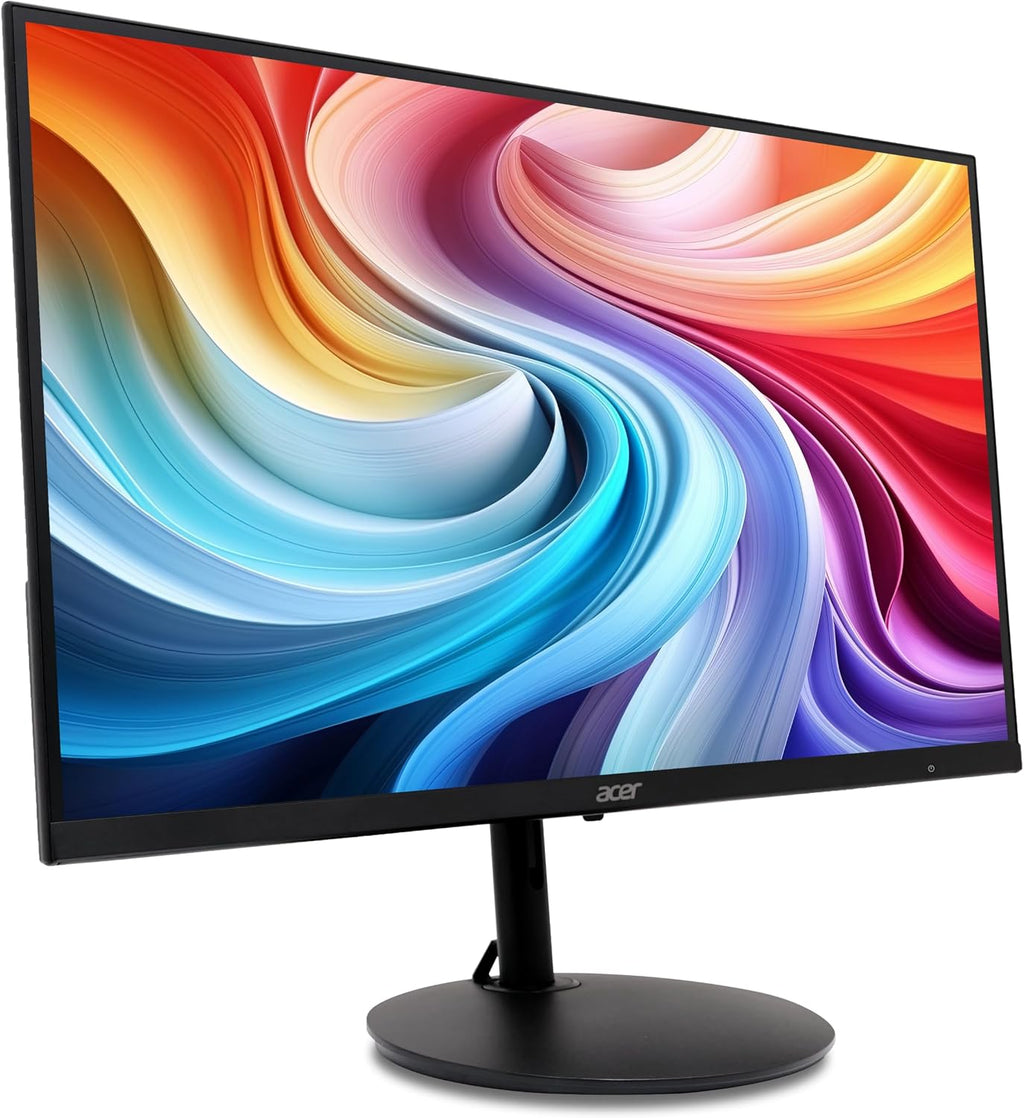 Acer SH272 G0bih 27' IPS Full HD (1920 x 1080) Ultra-Thin Gaming Office Monitor | Adaptive-Sync Support (FreeSync Compatible) | Up to 120Hz Refresh | 1ms (VRB) | Adjustable Stand | HDMI & VGA Ports