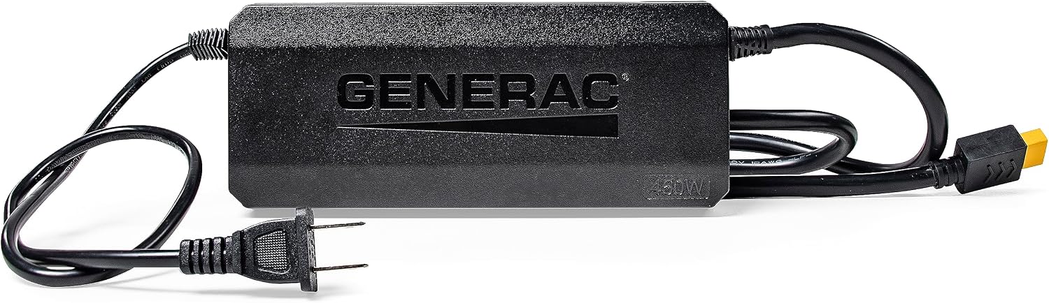 Generac Charge Enhancer 450W Charger - Compatible with GB2000 Portable Power Stations - Lightweight - Clean Emission Free Portable Power