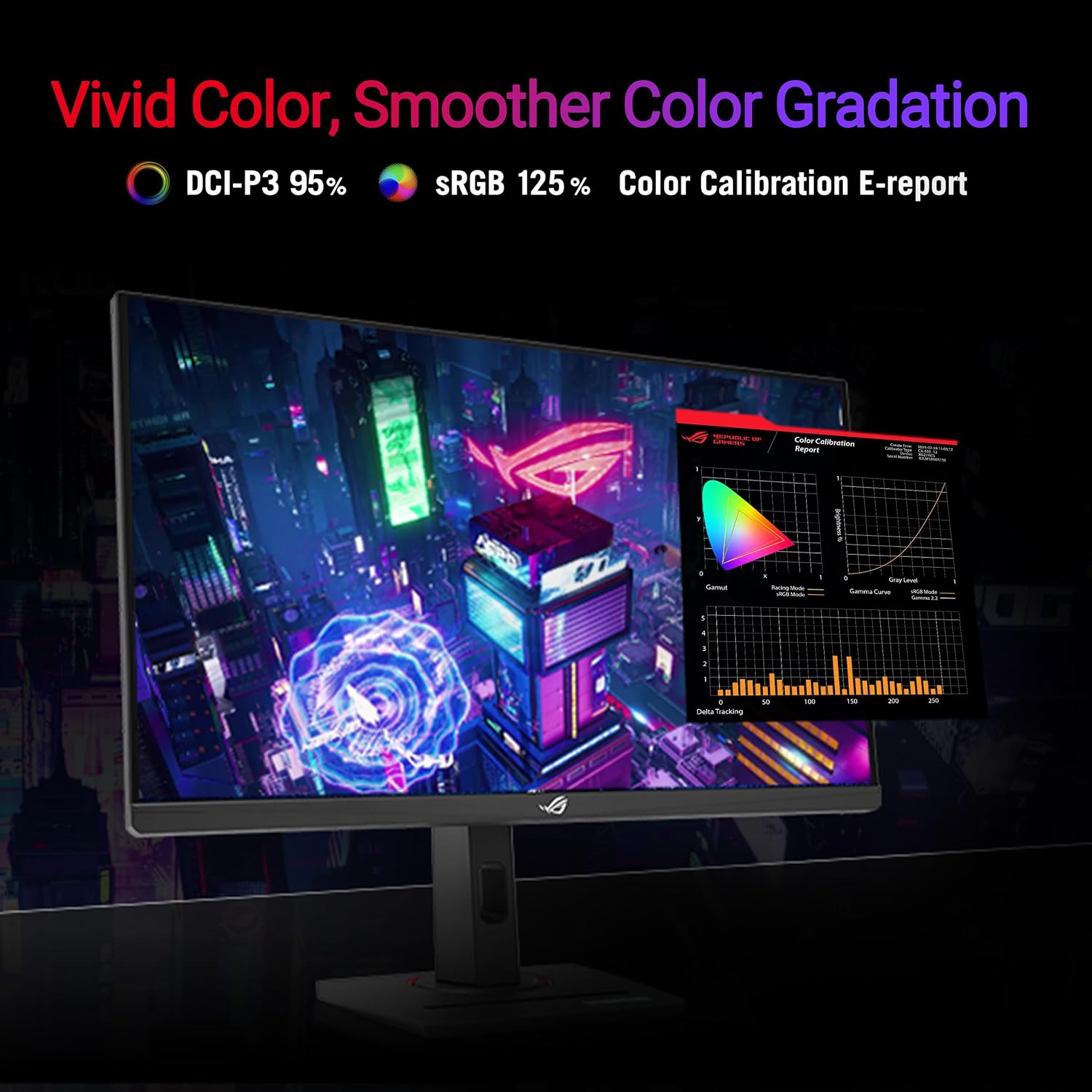 ASUS ROG Strix 27' 1440P USB-C HDR Gaming Monitor (XG27ACG) -QHD, 180Hz, 1ms, Fast IPS, DCI-P3 95%, Extreme Low Motion Blur Sync, G-Sync Compatible, Tripod Socket, Aura Sync, AI Gaming, 3yr Warranty