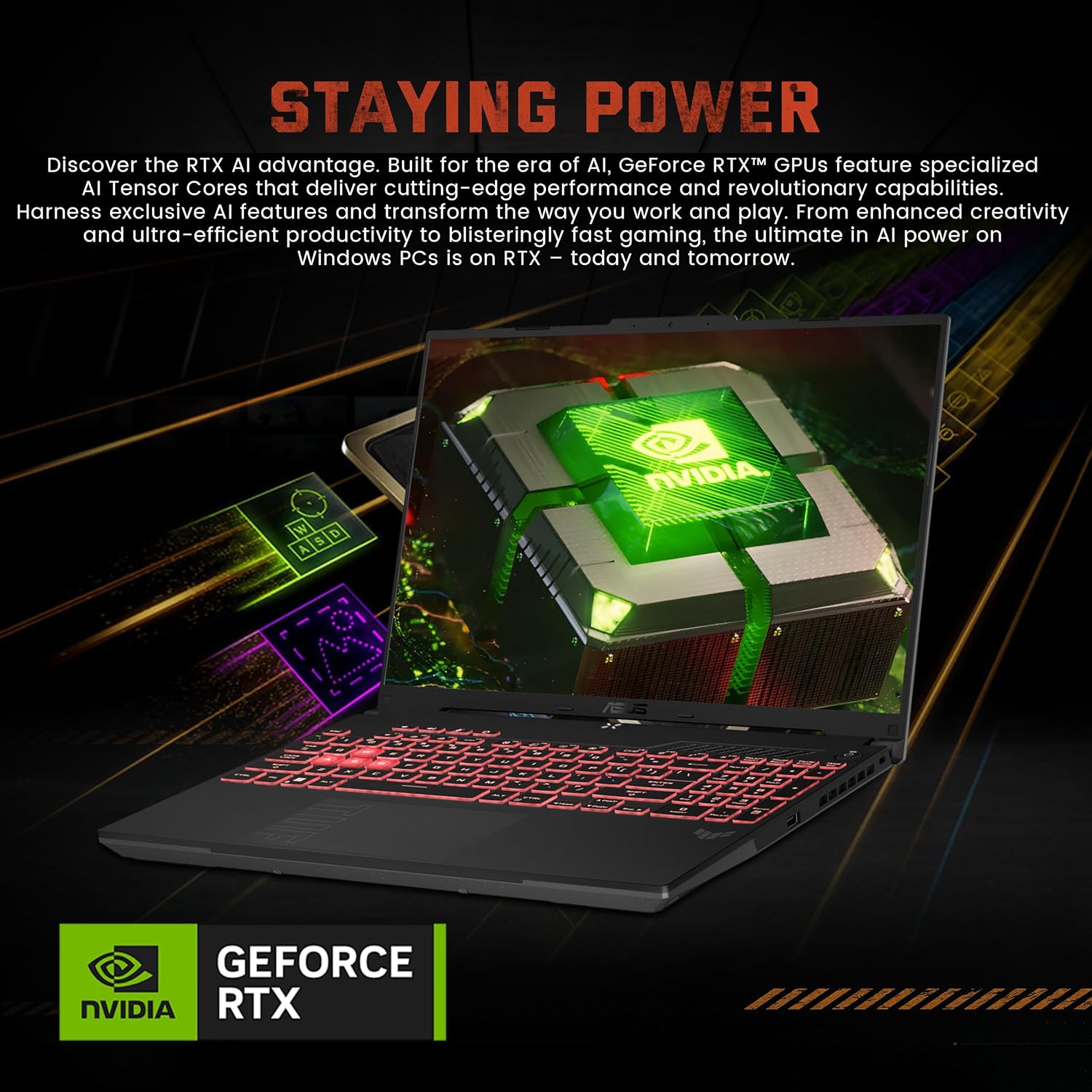 ASUS TUF A16 16' WUXGA 144Hz Gaming Laptop, GeForce RTX 4050 Graphics, AMD Ryzen 7 7445HS, 32GB DDR5, 1TB SSD, 1-Zone RGB Backlit Keyboard, Copilot, Wi-Fi 6, Win 11, Gray, 1TB Docking Station Set