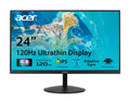 acer SB240Y G0bi 23.8' IPS Full HD Ultra-Slim Edge-to-Edge Gaming Office Monitor | Adaptive-Sync Support (FreeSync Compatible) | Up to 120Hz Refresh | 1ms (VRB) | Tilt | HDMI & VGA Ports | Black