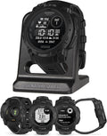 Garmin Instinct 3 Solar Tactical 45mm GPS Smartwatch, Black | Night Vision Mode, Stealth Mode, Built to MIL-STD-810 with Signature Series Mission-Ready Power Dock