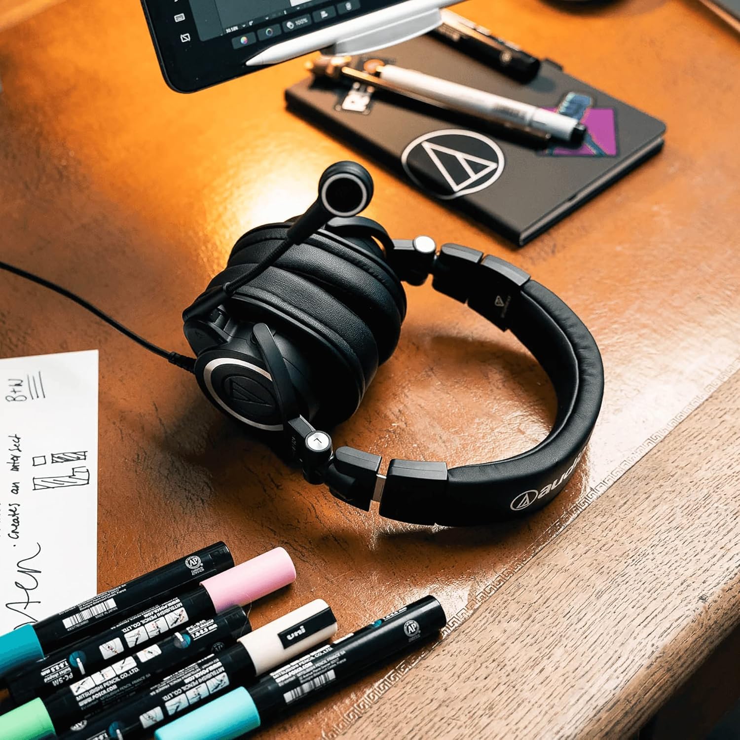 Audio-Technica ATH-M50xSTS-USB StreamSet Streaming Headset