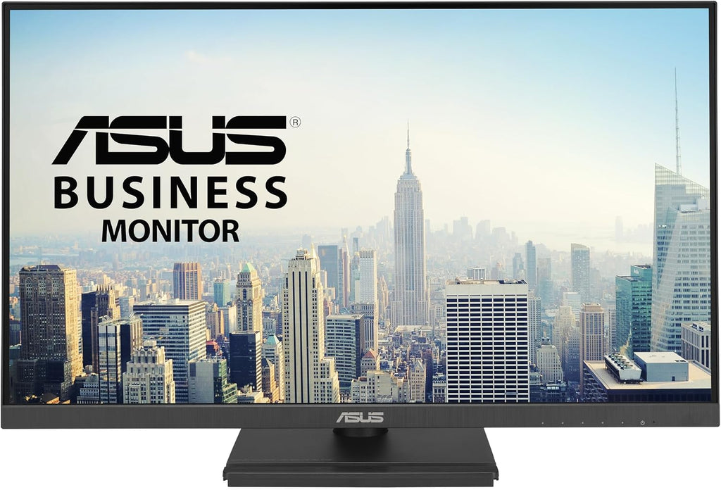 ASUS 27' 1080P Business Monitor (VA27DQFS) - IPS, 100Hz, 1ms, Adaptive-Sync, HDMI, DisplayPort, VGA, for Working and Gaming, Ergo Design, Blue Light Filter, Flicker Free, 3 yr Warranty TAA Compliant