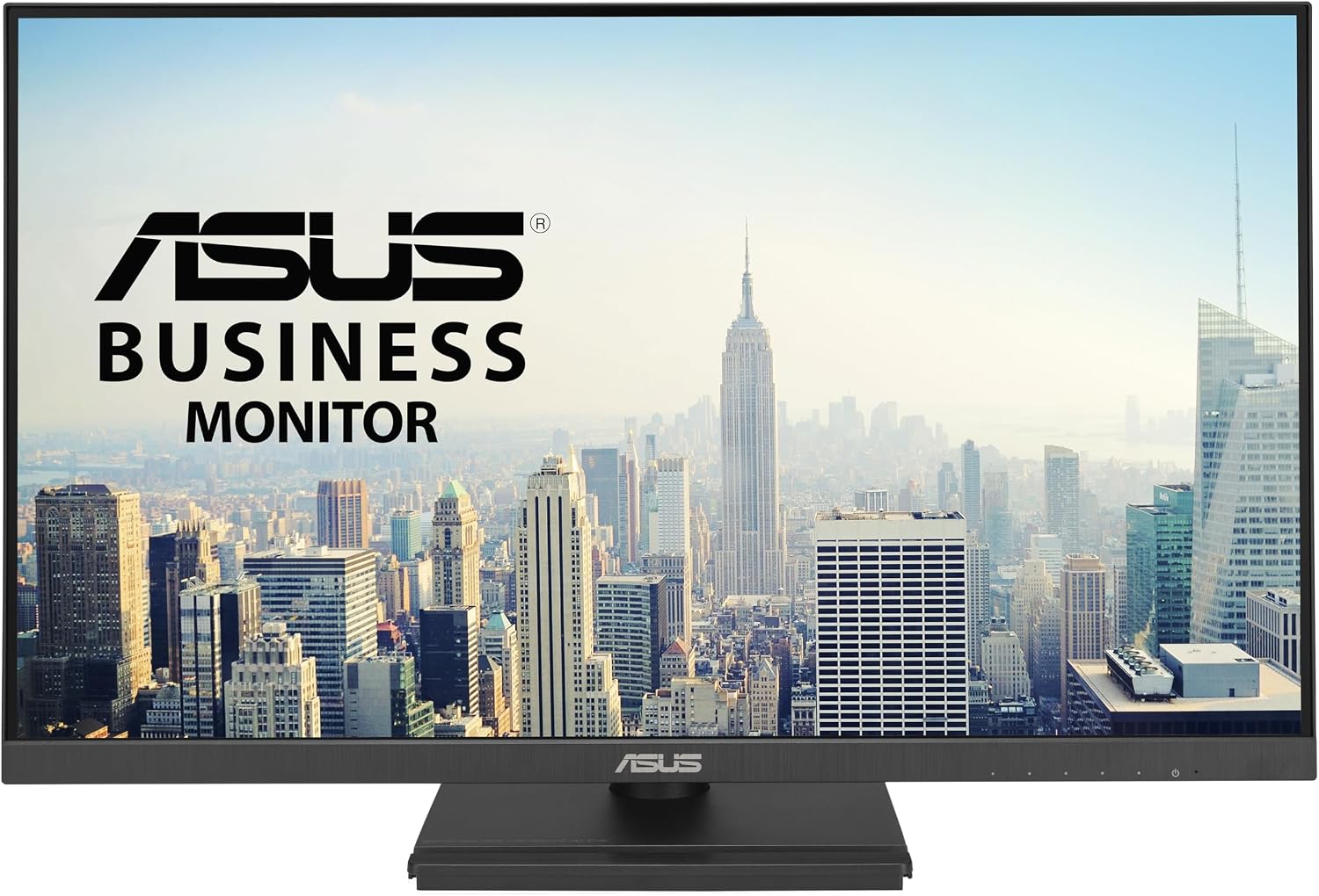 ASUS 27' 1080P Business Monitor (VA27DQFS) - IPS, 100Hz, 1ms, Adaptive-Sync, HDMI, DisplayPort, VGA, for Working and Gaming, Ergo Design, Blue Light Filter, Flicker Free, 3 yr Warranty TAA Compliant