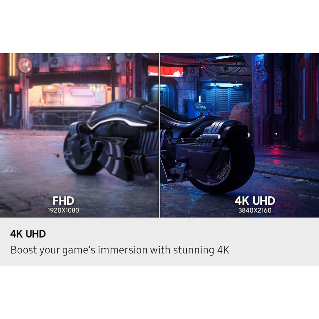 Samsung 27' Odyssey G7 G70F FHD Resolution Gaming Monitor, Fast IPS Dual Mode, 4K 180Hz Refresh Rate, NVIDIA G-Sync Compatible, AMD FreeSync™ Premium, Ergonomic Stand, LS27FG706ENXZA