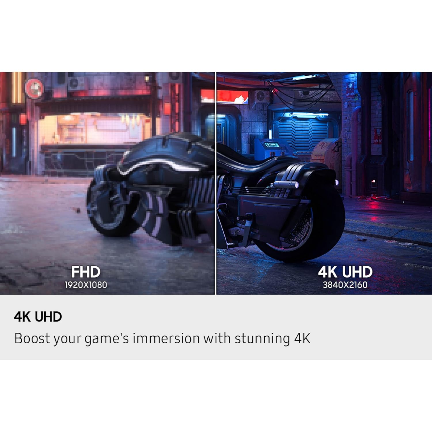 Samsung 27' Odyssey G7 G70F FHD Resolution Gaming Monitor, Fast IPS Dual Mode, 4K 180Hz Refresh Rate, NVIDIA G-Sync Compatible, AMD FreeSync™ Premium, Ergonomic Stand, LS27FG706ENXZA