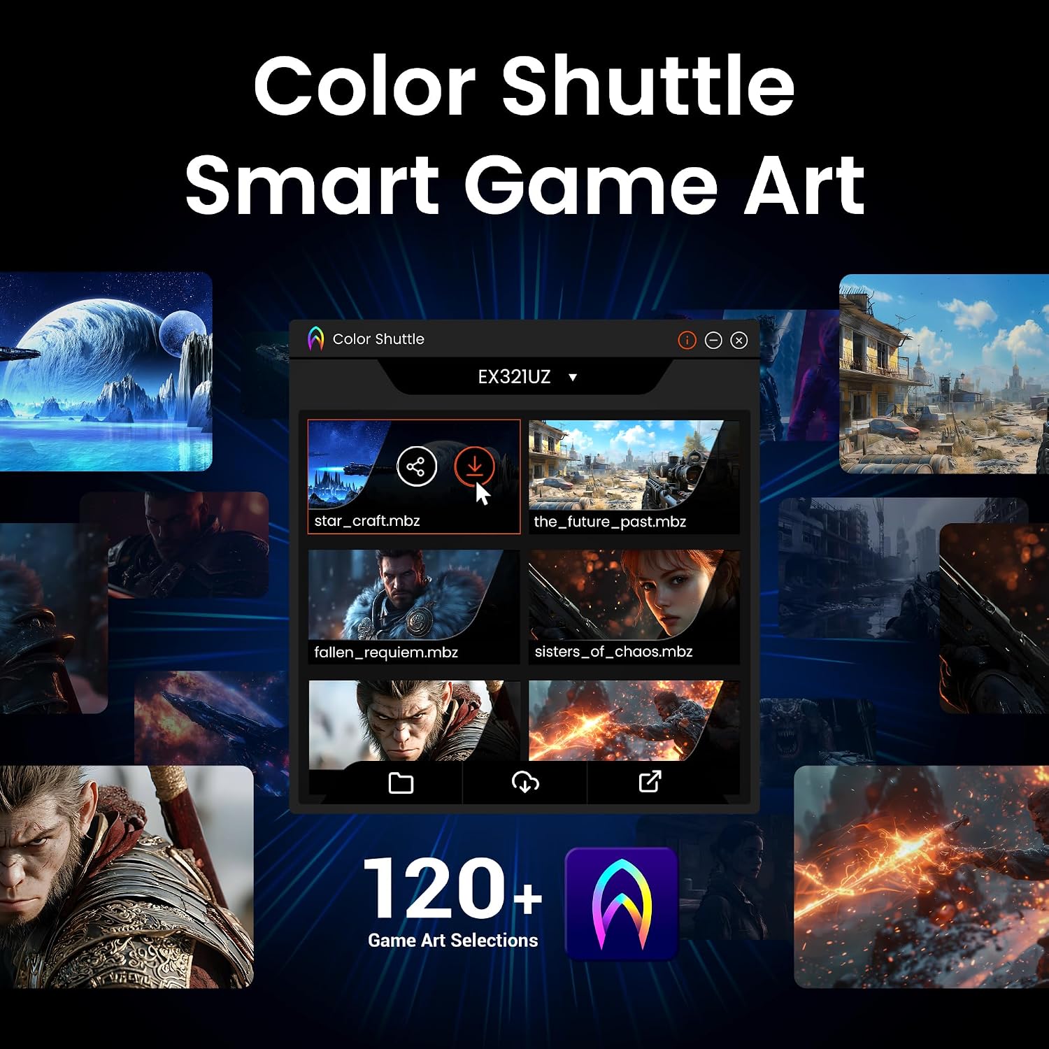 BenQ MOBIUZ EX321UZ 31.5' 4K 4th Gen QD-OLED 240Hz 0.03ms HDMI 2.1, DP2.1a(80Gbps) USB-C 90W Gaming Monitor, 99% DCI-P3, DisplayHDR 400, FreeSync Premium Pro, Remote Controller, 3-Year OLED Warranty