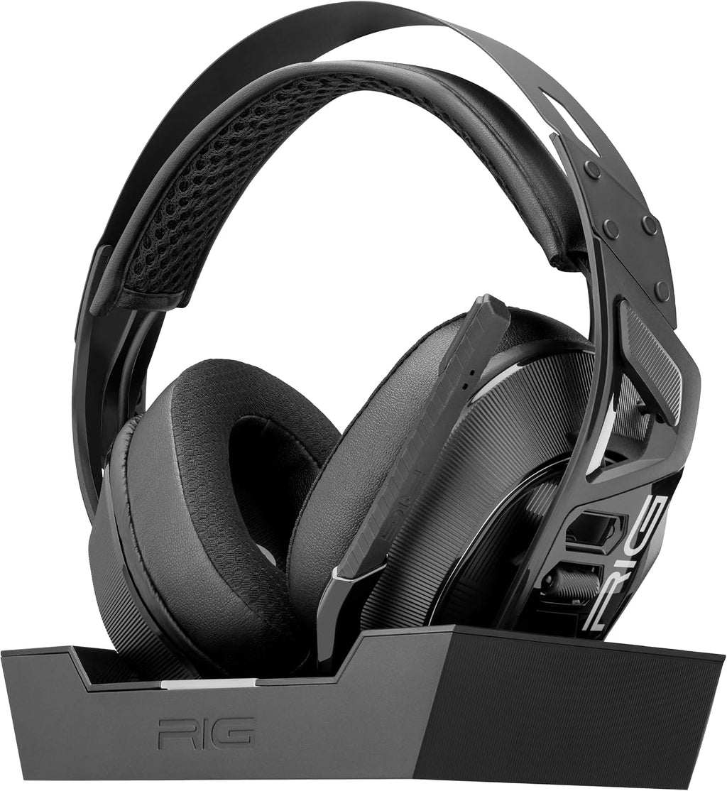 RIG 900 MAX Dual Wireless Gaming Headset with Bluetooth for Xbox, PlayStation, and PC - Multi-Function Charging Base - Up to 60 Hours Battery - Dolby Atmos 3D Audio (Renewed)