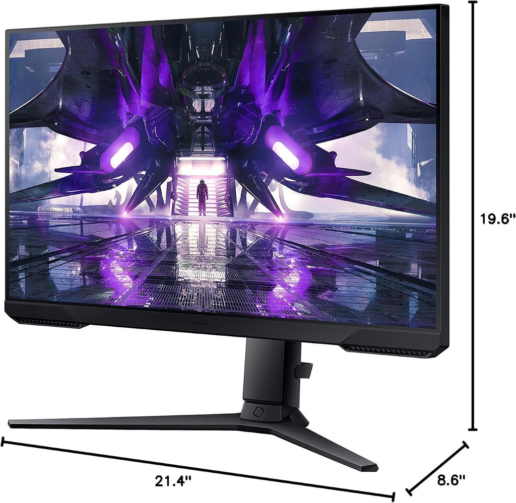 SAMSUNG Odyssey G3 FHD Gaming Monitor, 144hz, HDMI, Vertical Monitor, AMD FreeSync Premium, G30A (LS24AG302NNXZA),24-Inch