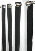 Sunbrella Outdoor Curtains 84 inch x 50 inch Patio Decor 100% Acrylic with Water/Weather Resistant and Stainless Steel Grommets, Outdoor Curtains (Cabana Classic)