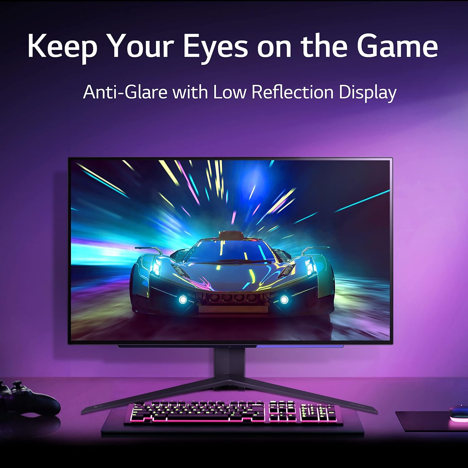LG 27' Ultragear™ OLED QHD Gaming Monitor with 240Hz .03ms GtG & nVIDIA® G-SYNC® Compatible
