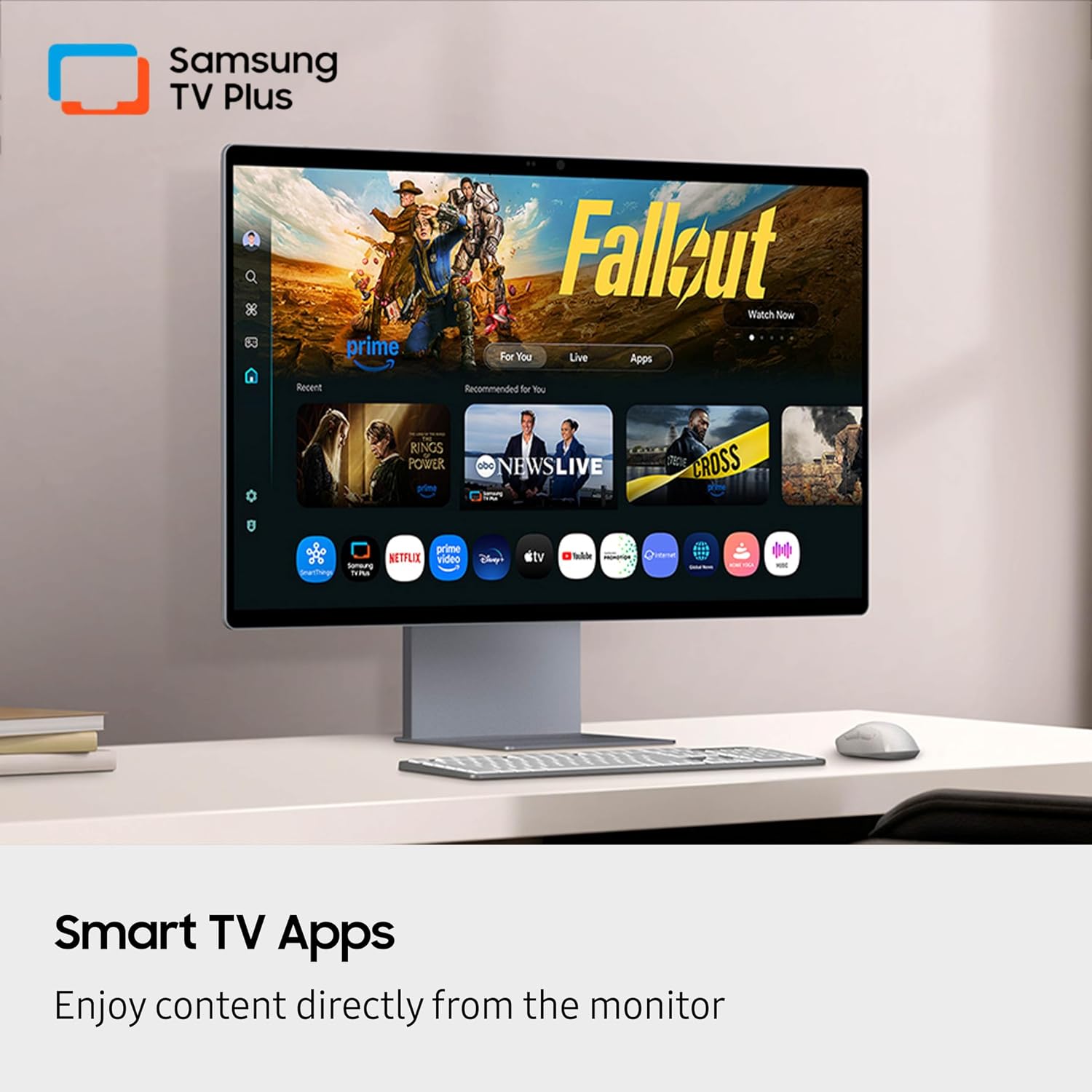 Samsung 32' OLED M9 (M90SF) Smart Monitor with 4K QD-OLED, 165Hz, 0.03ms, Gaming Hub, Samsung Vision AI, 3 Yr Warranty, LS32FM902SNXZA, 2025