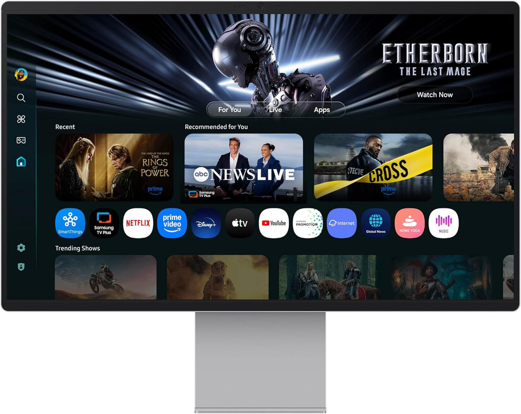 Samsung 32' OLED M9 (M90SF) Smart Monitor with 4K QD-OLED, 165Hz, 0.03ms, Gaming Hub, Samsung Vision AI, 3 Yr Warranty, LS32FM902SNXZA, 2025