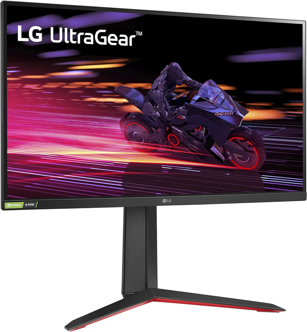 LG 27GP750-B 27' Ultragear FHD (1920 x 1080) IPS Gaming Monitor w/ 1ms Response Time & 240Hz Refresh Rate, NVIDIA G-SYNC Compatible with AMD FreeSync Premium, Thin Bezel, Tilt/Height/Pivot Adjustable
