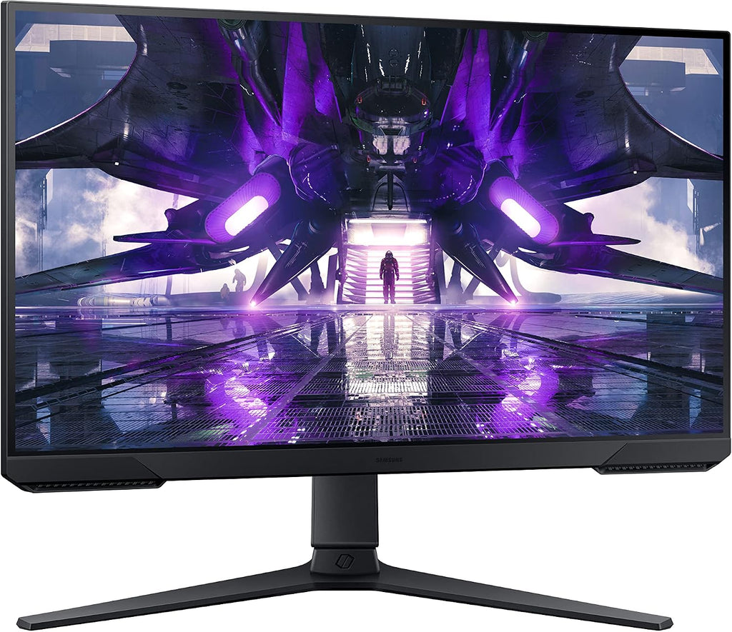 SAMSUNG 27' Odyssey G32A FHD 1ms 165Hz Gaming Monitor with Eye Saver Mode, Free-Sync Premium, Height Adjustable Screen for Gamer Comfort, VESA Mount Capability (LS27AG320NNXZA)