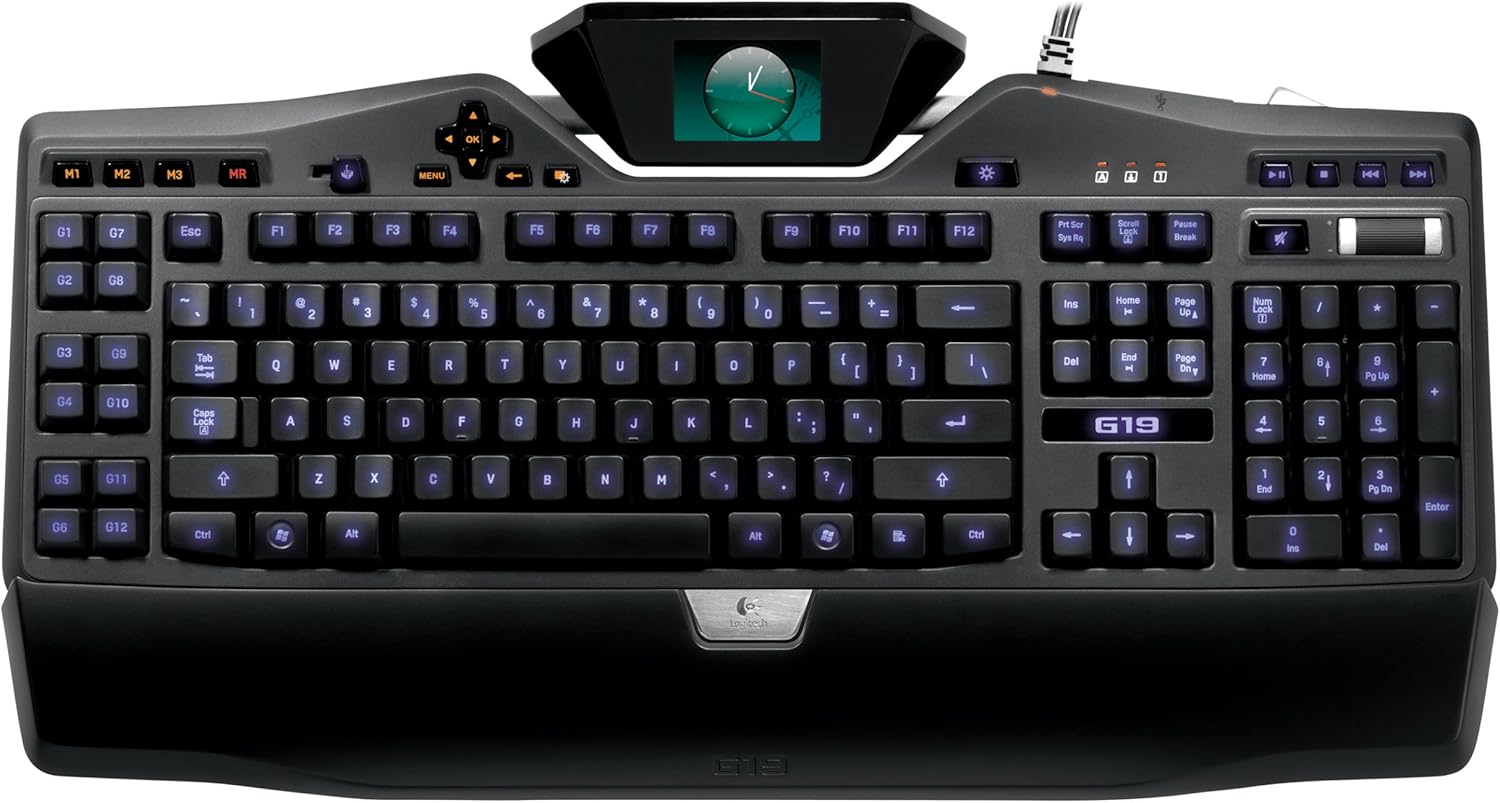 Logitech G19 Programmable Gaming Keyboard with Color Display