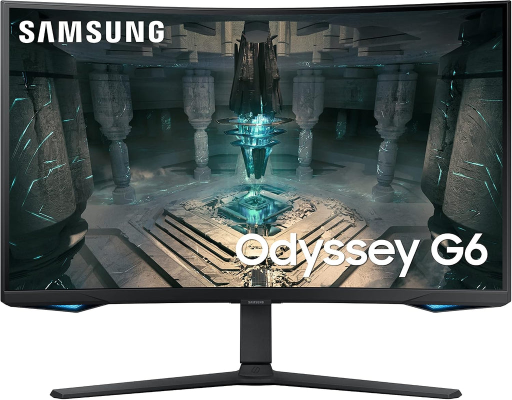 Samsung 27' Odyssey QHD G65B Curved Gaming Monitor, 240Hz, 1ms (GTG), HDR 600, Gaming Hub, 1000R, AMD FreeSync Premium Pro, LS27BG652ENXGO