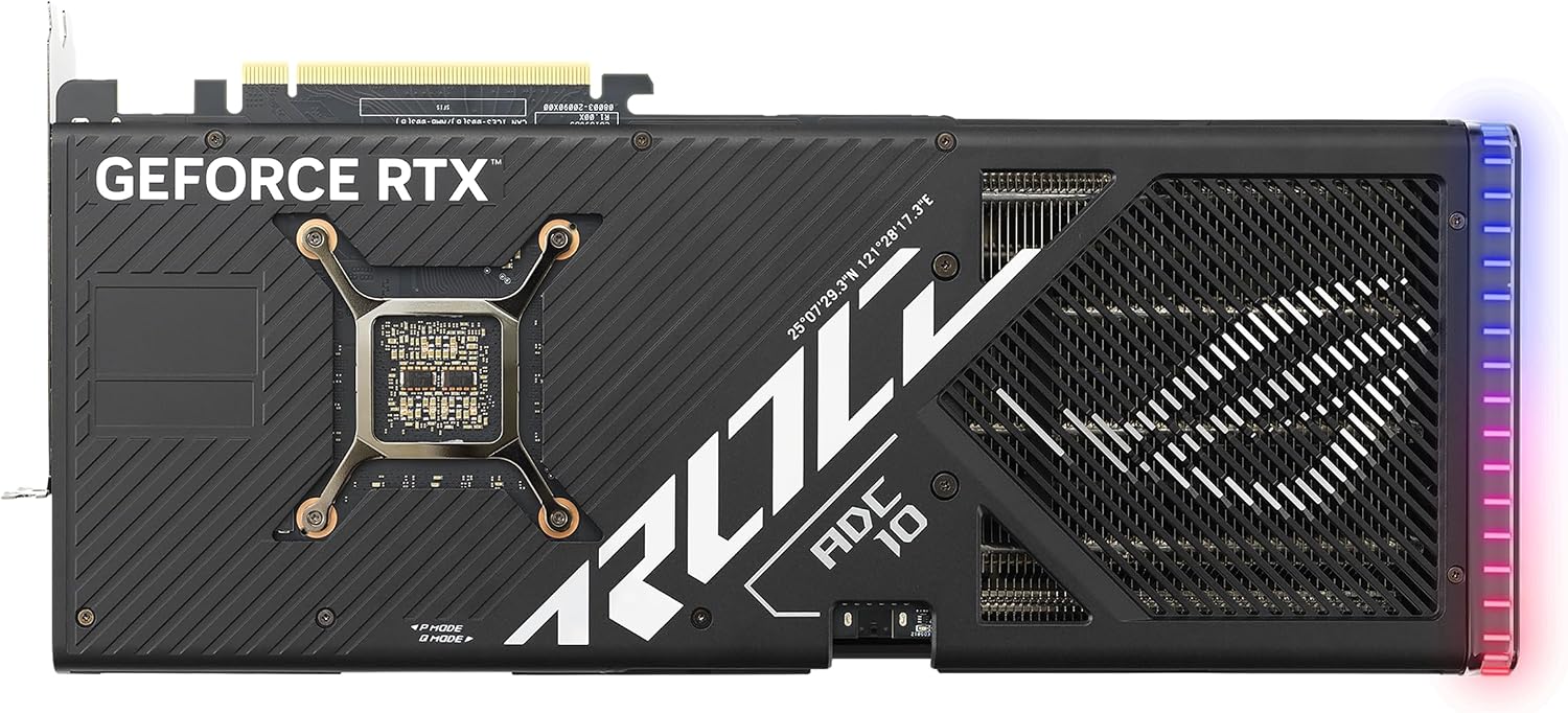 ASUS ROG Strix GeForce RTX™ 4080 Super Gaming Graphics Card (PCIe 4.0, 16GB GDDR6X, DLSS 3, HDMI 2.1a, DisplayPort 1.4a, Vapor Chamber, Massive Vented Backplate, Power Sensing, Aura Sync)