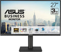 ASUS 27' 4K Business Monitor (VA27UCPS) - UHD (3840 x 2160), IPS, 99% sRGB, HDR-10, USB-C PD65W, USB Hub, Speakers, Eye Care, Ergonomic, VESA Wall Mountable, Green Sustainability, 3 yr Warranty