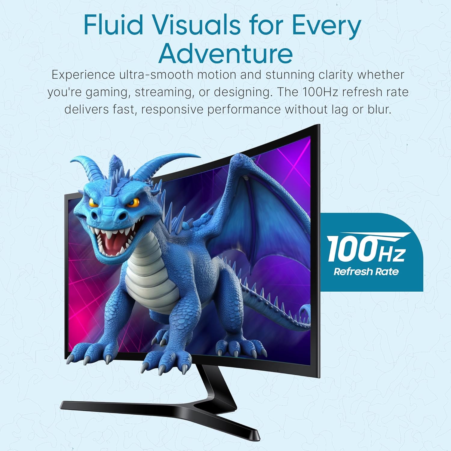 Samsung S36GD 27' Curved Monitor – LCD FHD, 16:9, 1920x1080, HDMI, VGA, VESA, Eye Saver & Flicker-Free Tech – Boomph's Comprehensive Ultimate Performance Cloth Solution for Your Workspace