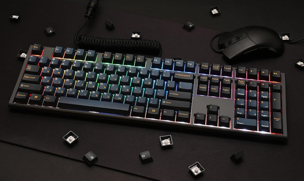 Ducky One 3 Pro Nazca 8K Hotswap RGB Triple Shot PBT Mechanical Keyboard - Cherry MX2A Brown