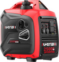 AMERISUN 2500-Watt Inverter Generator, Super Quiet & Lightweight Gas Powered Generator, CO Sensor, RV Ready Parallel Capable, Long Run Time for Camping, Tailgating and Home Use