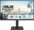 ASUS 27' 1080P Business Monitor (VA27DQFS) - IPS, 100Hz, 1ms, Adaptive-Sync, HDMI, DisplayPort, VGA, for Working and Gaming, Ergo Design, Blue Light Filter, Flicker Free, 3 yr Warranty TAA Compliant