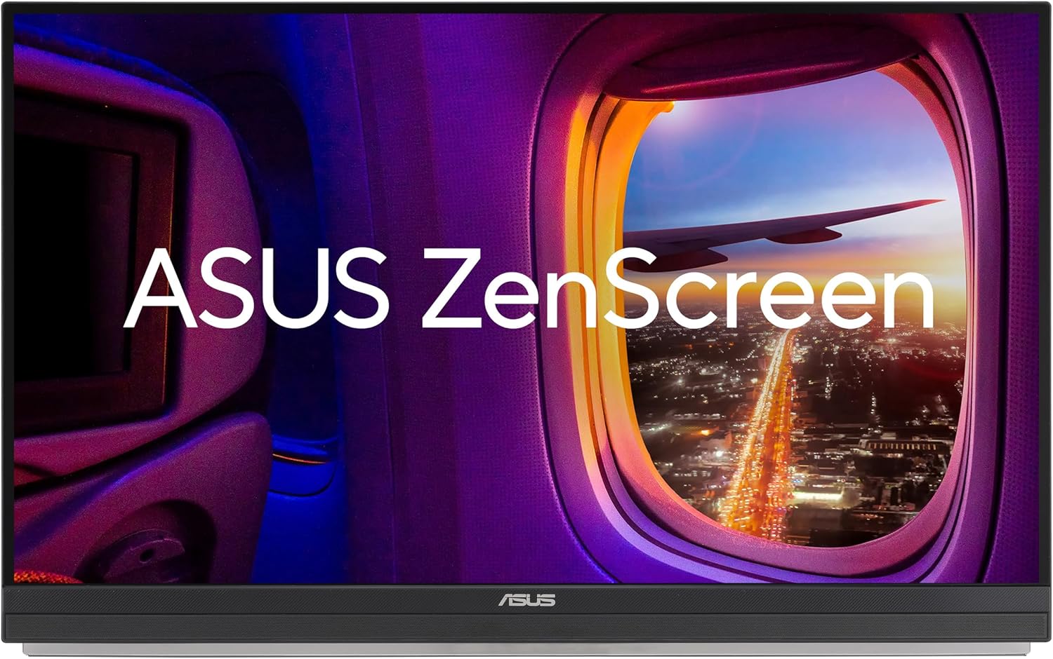 ASUS ZenScreen 27' 1440P Transportable Monitor (MB27ACF) - QHD (2560 x 1440), IPS, 100Hz, USB-C PD 70W, Speakers, Carrying Handle, Kickstand, C-clamp, Sub-woofer, 2.1 Channel Audio, 3 yr Warranty