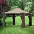 Wicker Gazebo Replacement Canopy Top Cover - RipLock 350