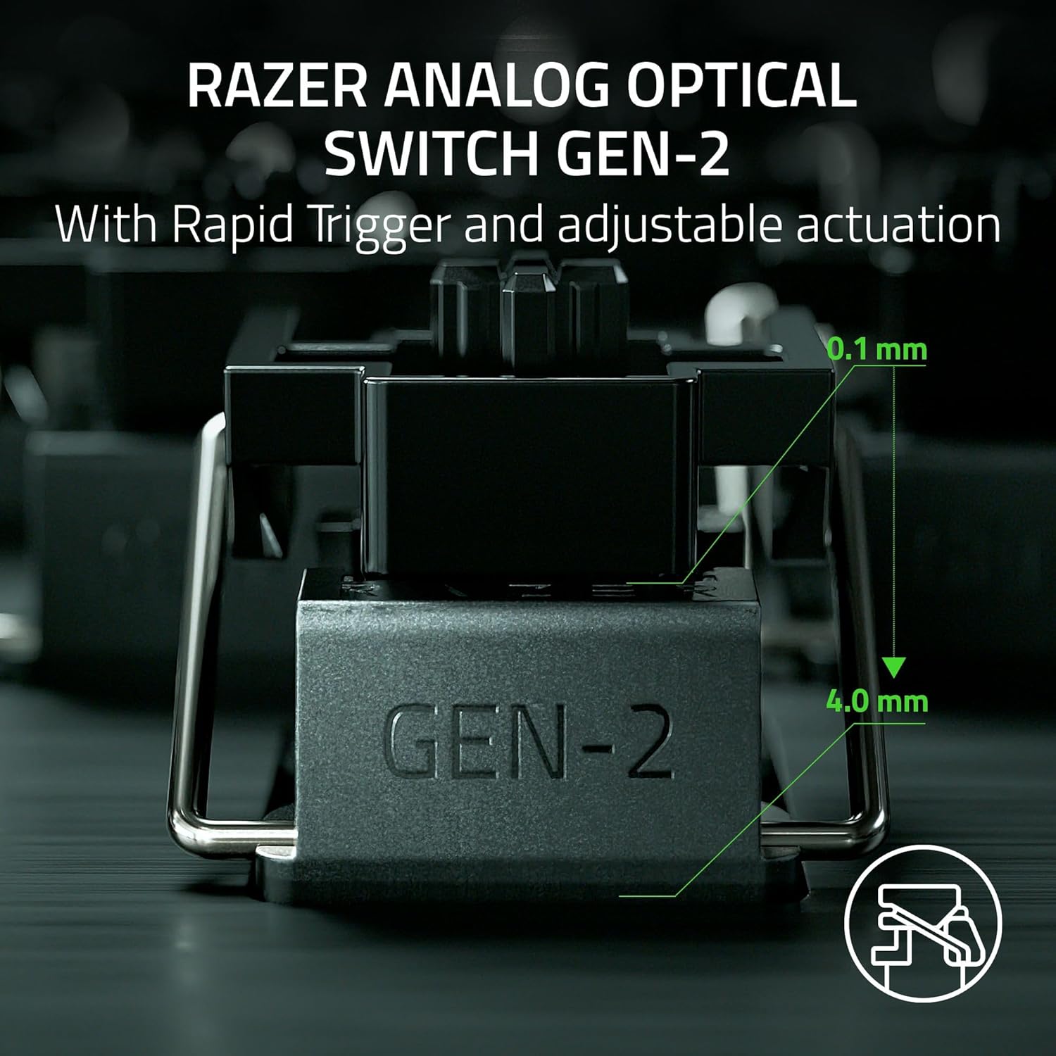 Razer - Huntsman V3 Pro TKL Wired Analog Optical Esports Keyboard with with Snap Tap Mode Rapid Trigger and Adjustable Actuation - White (Renewed)