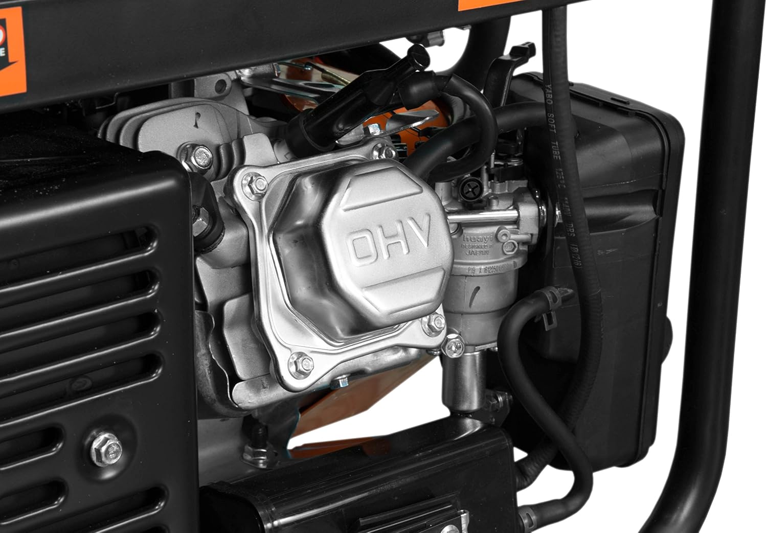 WEN 4,750-Watt 120V/240V Dual Fuel Portable Generator with Wheel Kit and Electric Start (DF475T)