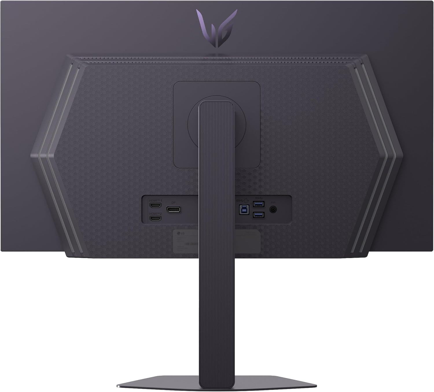 LG 27GX704A-B 27-inch Ultragear QHD (2650x1440) OLED Gaming Monitor 240Hz, 0.03ms, NVIDIA G-Sync Compatible, AMD FreeSync Premium Pro, VESA Display HDR TrueBlack400, HDMI 2.1, DisplayPort, Black
