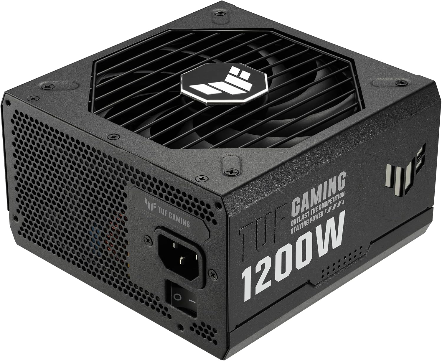 ASUS TUF Gaming 1200W Gold (1200 Watt, ATX 3.0 Compatible Fully Modular Power Supply, 80+ Gold Certified, Military-Grade Components, Dual Ball Bearing, Axial-tech Fan, PCB Coating, 10 Year Warranty)